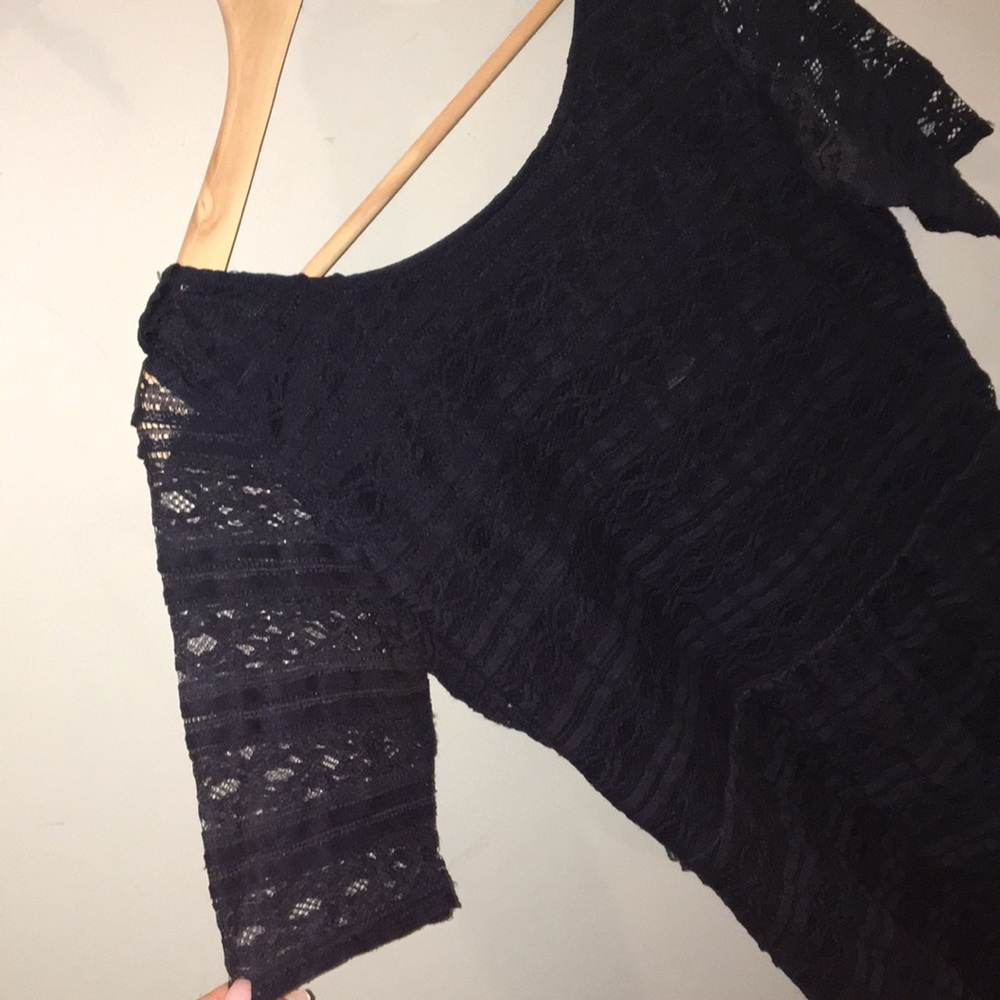 Navy Lace Dress!